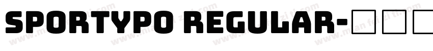 Sportypo Regular字体转换